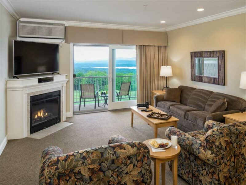 Enjoy a variety of creature comforts in the our 2 bedroom South Vista Suites